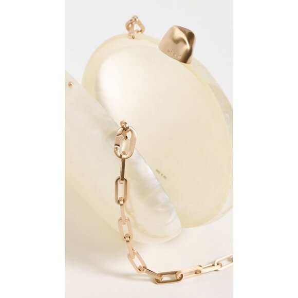 Cult Gaia Eviana Clutch in Ivory New with Box Womens Shoulder Bag Clutch - Picture 2 of 16